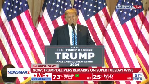 Trump speaks after Super Tuesday wins: 'Our country is dying'