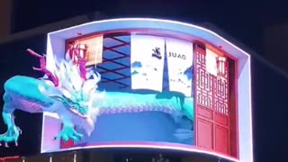 The Best 3D billboards look Like real Amazing #viral #shorts