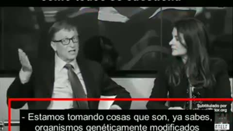 BILL GATES DICE QUE LA VACUNA ES TRANSGENICA