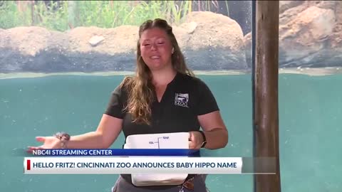 Cincinnati Zoo announces name of new baby hippo