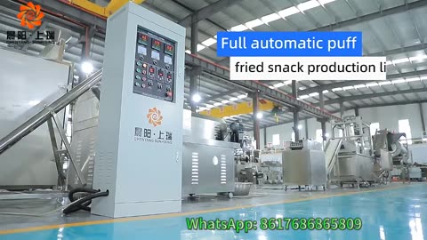 Fried Snacks Mould Show Time !!! - Jinan Chenyang Sunrising Machinery #snackmachine #foodmachinery