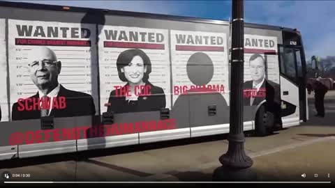 My Favorite Bus - Wanted for Crimes Against Humanity Bus