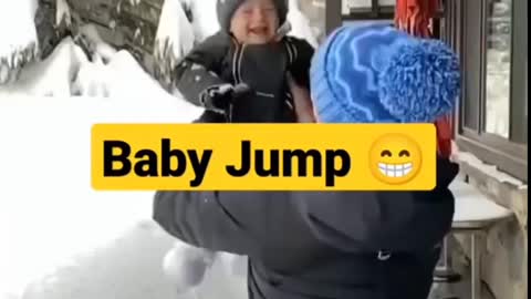 Juliya mancuso defensea tossing giggly baby in snow