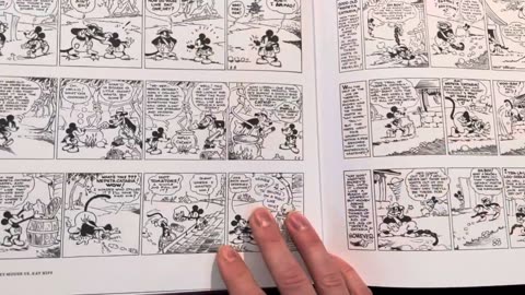 Mickey Mouse Wants to An Hero in Floyd Gottfredson’s “Race To Death Valley”