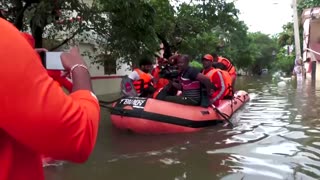 Deadly floods hit southern India ahead of cyclone