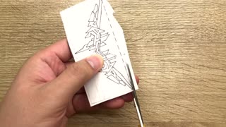 Mini Archery Bow - Final part (How to/DIY/colour) 4K, 迷你射箭弓, アーチェリーの弓, 양궁 활, Лук, ธนูยิงธนู