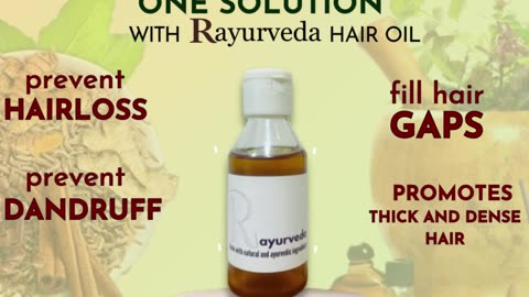 ayrvedic hair oil