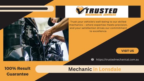 Revolutionizing Auto Care: Your Ultimate Mechanic in Lonsdale