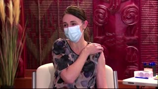 New Zealand PM Ardern gets COVID-19 vaccine shot