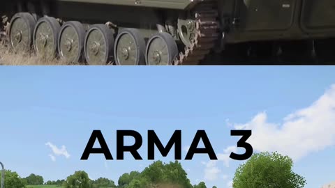 BMP-2 Infantry Fighting Vehicle Live Fire Real Life vs Arma 3