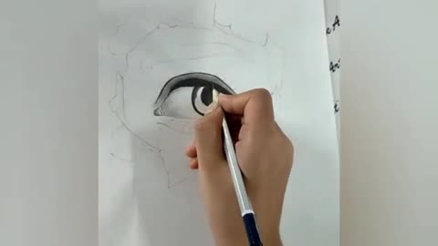 Color The Eyelids In The Image