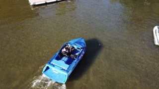 Minijet Boat - Drone Footage - 2