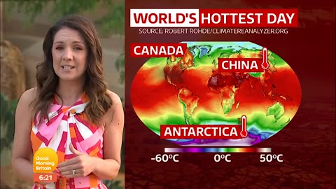 Good Morning Britain: 3rd Of July Was Hottest Day In 125,000 Years