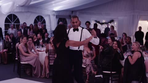 Wedding Guests Lose It Over Mother, Son Dance