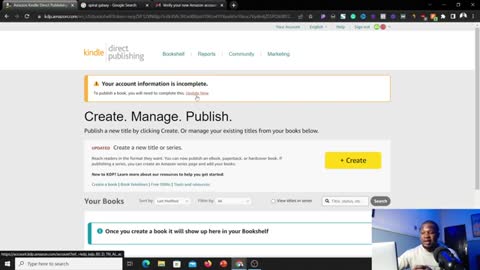 How to Create And Verify Amazon KDP Account in Nigeria (Step by Step)