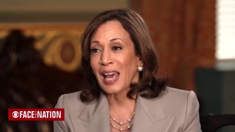 Kamala is asked if another run for president by Trump would make it more likely that Biden runs