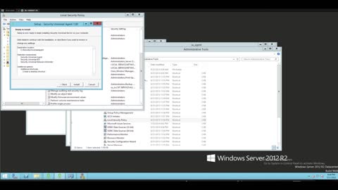 Security Universal Task Breakdown - Manually Installing Security Universal Agents