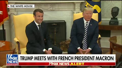 Trump embarrasses ABC's John Karl; Even French President Macron laughed