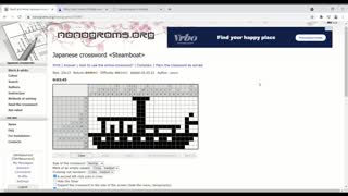 Nonograms - Steamboat