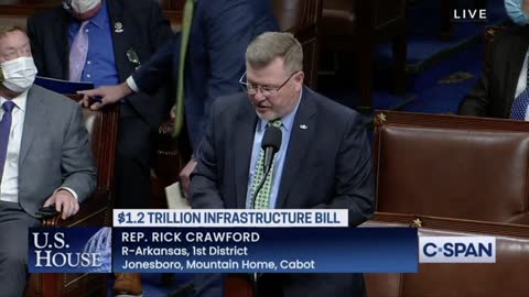 Rep. Crawford Speaks on Infrastructure Bill on the House Floor