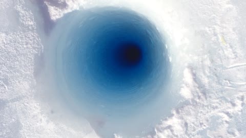 Watch What Happens When You Drop Ice Down A 295 Foot Deep Borehole