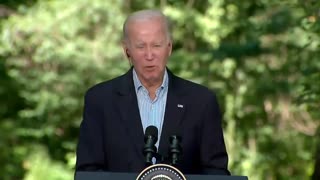 Biden says "America first" policies make the United States "weaker, not stronger"