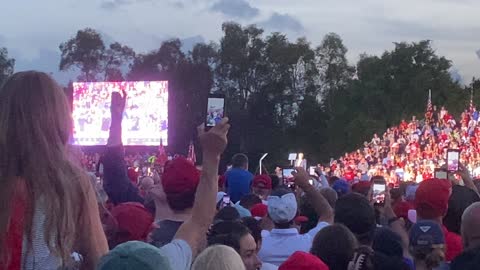 Trump Rally Sarasota President Trump “Men are allowed to play in women’s sports”