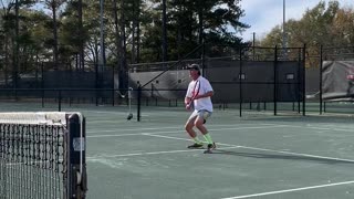 Tennis coach vs college player