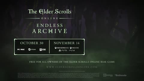 The Elder Scrolls Online - Official Endless Archive Reveal Trailer