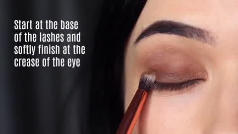 Beginners Smokey Eye Makeup Tutorial | Parts of the Eye | How To Apply Eyeshadow