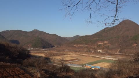 Korean countryside scenery of Korea