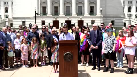 Governor Tony Evers: Each year, we celebrate Pride Month by raising the Pride Flag over the Capitol