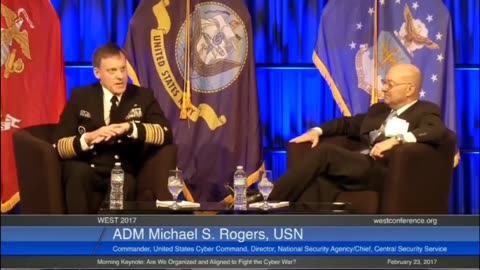 Retired Admiral Michael S. Rogers. U.S Cyber Command Commander & the 17th NSA Director