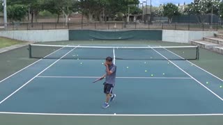 Tennis Practice Reel – October 2020