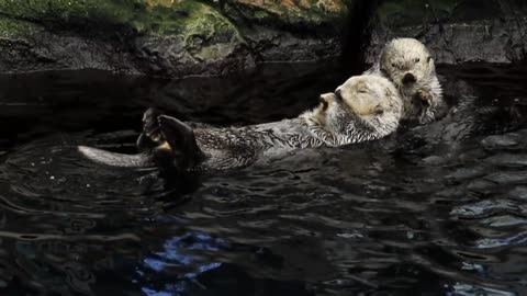 You can talk, it's really cute that they take a shower