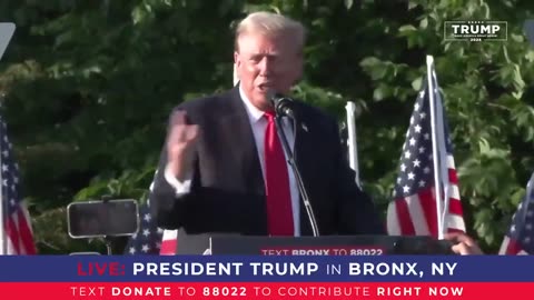 Trump Gives INCREDIBLE Message During Historic Bronx Rally