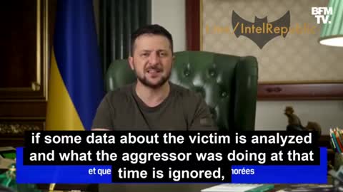 "Americo" Zelensky today accuses the AI of telling finally the truth