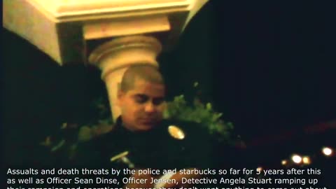 10/30/2012 - Encino Starbucks - Police called by security guards because I spoke out about being stalked