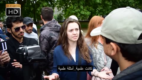 P2 - Part Two - Tears of Faith? Mansour and a Christian girl. Speakers Corner / Hyde Park.