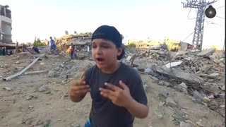 12 Y.O. Palestinian boy RAPS about the insanity of WAR