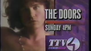 February 1994 - WTTV Indianapolis Bumpers for 'The Doors' & 8 O'Clock Movie