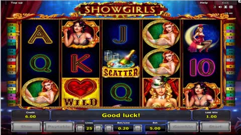 Showgirls Slot Register today for up to 1500 in bonus and 500 wager free spins in thrilling games