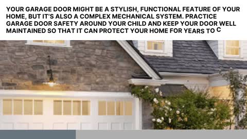 Important Tips for Keeping Children Safe near Garage Door