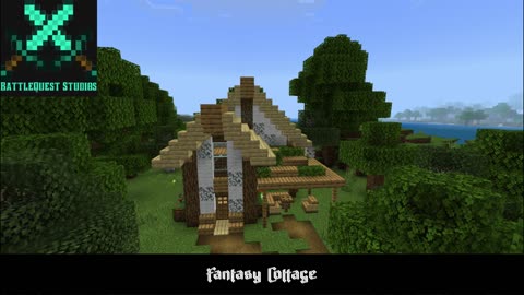 Minecraft: Fantasy Cottage Tutorial