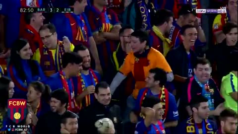 Lionel Messi AMAZING Disallowed Goal