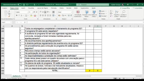 Vídeo 10 - Auditoria 5S