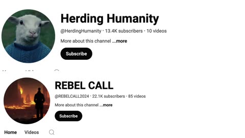 why A CALL FOR AN UPRISING is not on rumble and where to find the content