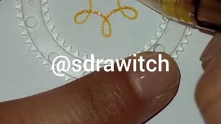 Mini Spirograph Flower ASMR 🔊 and colouring