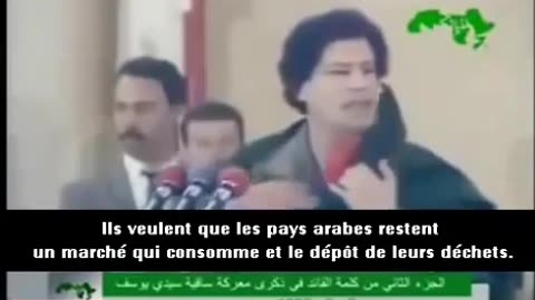 Discours de Kadhafi sur nos élites June 2, 2024