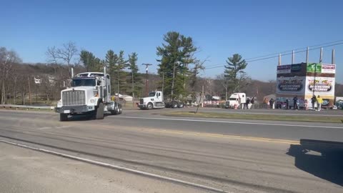 Convoy leaves Hagerstown MD